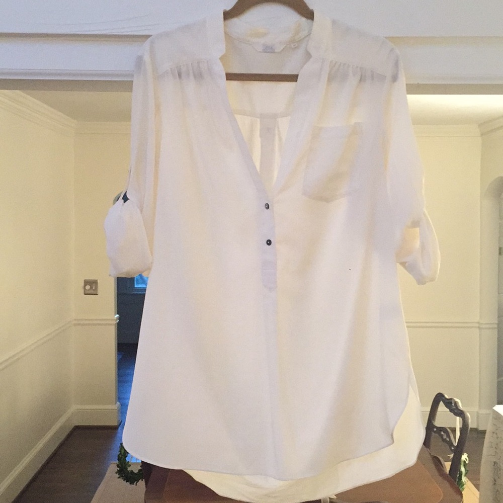 Zoa New York cream tunic size xs
